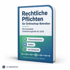 Rechtliche Pflichten für Onlineshop-Betreiber